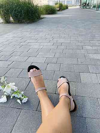 M.KRAFT Босоніжки жіночі M.KRAFT 3227 пудра (літо, замша натуральна) (3393) лише 37р.38р. Коломыя