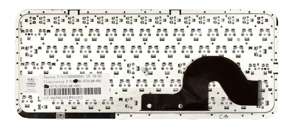 Клавиатура для ноутбука HP Pavilion (DM3-1000) Black, (Gray Frame) RU Вінниця - фото 3