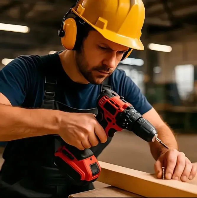 Аккумуляторный шуруповерт с набором инструментов и 2 акб li-ion 1.3ah, 24ВТ red Коломыя - изображение 2