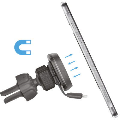 Універсальний автотримач Defender CH-129 магніт, на решітку вентиляції (29129) Вінниця - фото 8