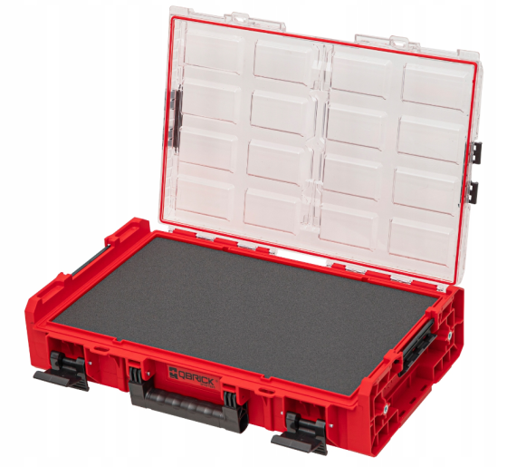 Ящик органайзер для інструментів Qbrick System ONE Organizer XL 2.0 MFI Red (5901238256588) Київ