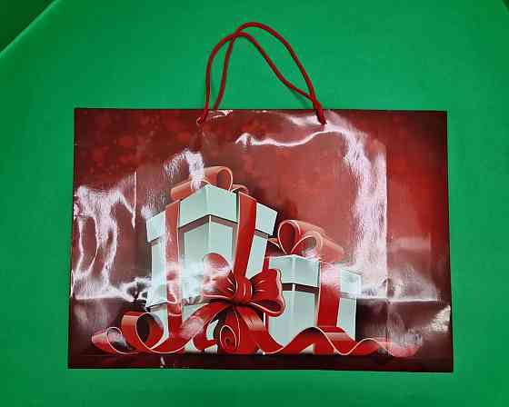 Паперовий пакет горизонтальний гігант 46*33*15 (артGG-036) (12 шт.) Харків