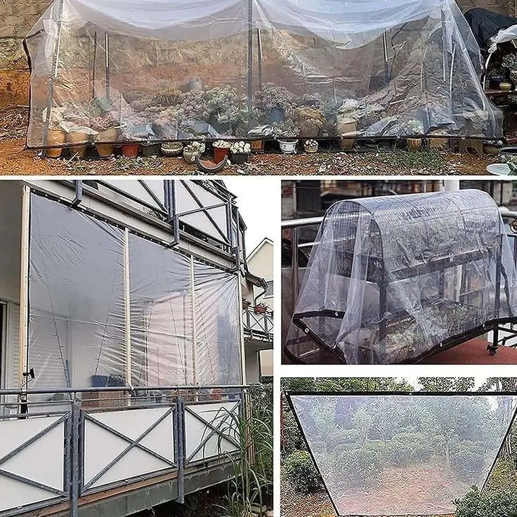 М'яке вікно для альтанки, балкона, веранди (5х3 м) гнучке вікно з окантовкою Вінниця - фото 8