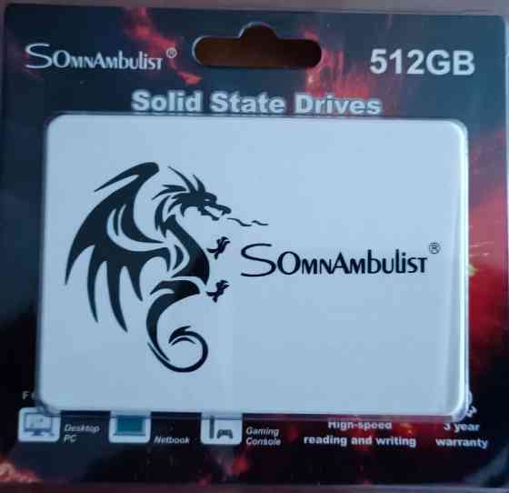 Нові SSD Накопичувачі 120GB, 256GB, 512GB  SataIII 2,5" Київ