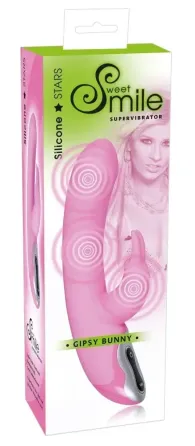 Вибратор Gipsy Bunny розовый Sex Aura Киев