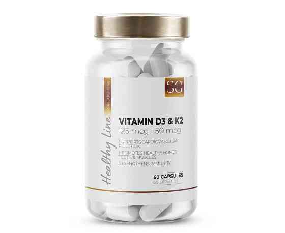 Витамин D3 и K2 Sport Generation Vitamin D3 & K2 ( 125 mcg\50 mcg) 60 caps Луцк