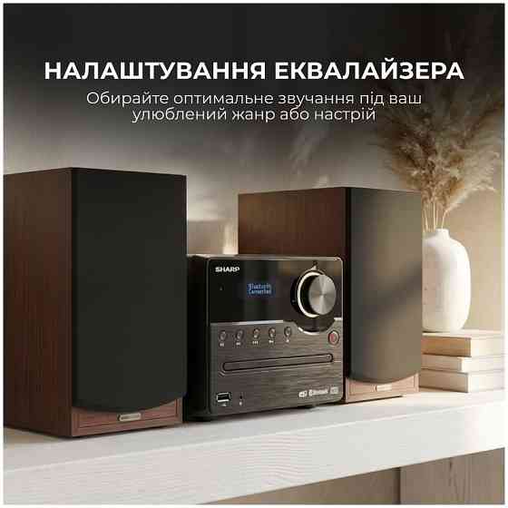 Мікросистема Sharp Micro Sound System Brown (XL-B517D(BR)) ( 18632 ) Харьков