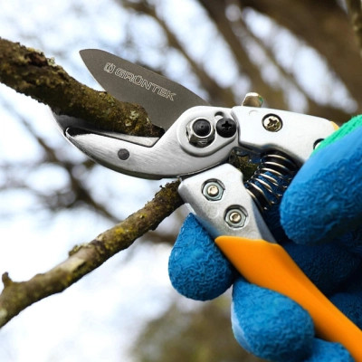 Секатор Gruntek Bussard с наковальней, d 18мм, 200мм (295202018) Винница - изображение 6