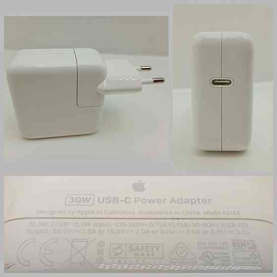 Адаптер живлення Apple оригінал Type-C 30W A2164 (товар вживаний) Луцьк