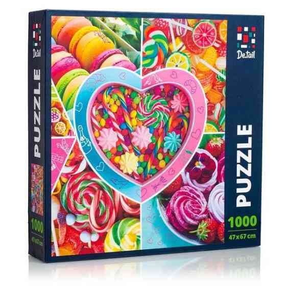 Пазл De.tail Солодкі смаколики 1000 ел. (DT1000-02) Киев