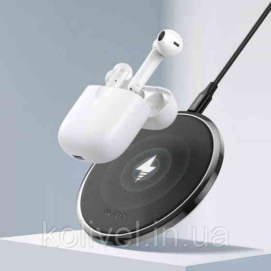 Навушники з мікрофоном UGREEN HiTune T2 Low Latency True Wireless Earbuds (WS105) Білі (80652) Київ