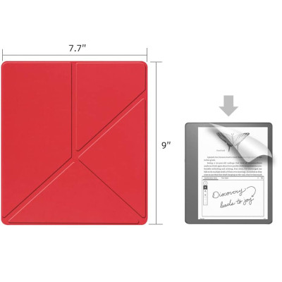 Чохол до електронної книги BeCover Ultra Slim Origami Amazon Kindle Scribe 10.2&quot; Red (712581) Вінниця - фото 6