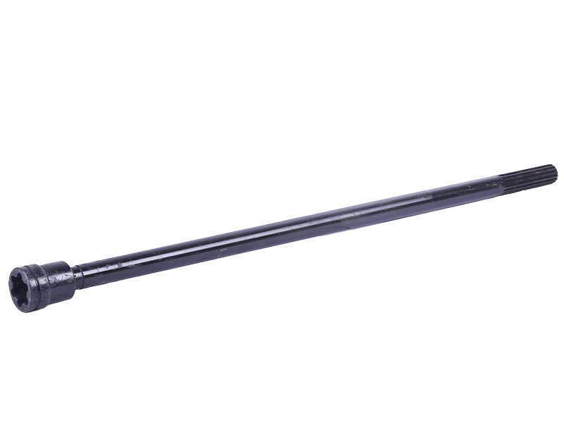 Вал привода переднего моста на минитрактор ДонгФенг 244, L-730 мм, Z-15 мм, диаметр 24 мм (после 2017-го Мукачево - изображение 1