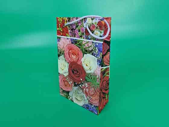 Бумажный пакет подарочный Средний 17/26/8 (артSV-108) (12 шт) Харьков