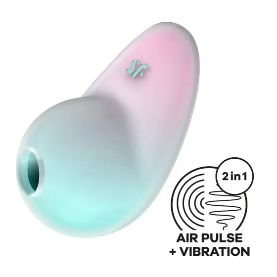 Вакуумний вібратор Satisfyer Pixie Dust Mint/Pink Львів