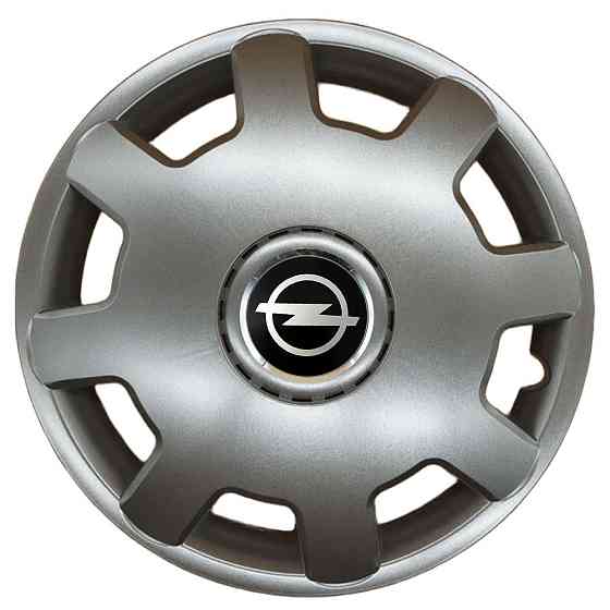 Автомобильные модельные колпаки R13 Opel 105 4шт, SJS, серебристые Киев
