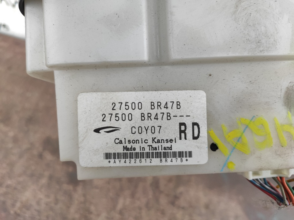 Блок керування клімат-контролем Nissan Qashqai 2010-2013 (27500BR47B) Ковель - фото 3