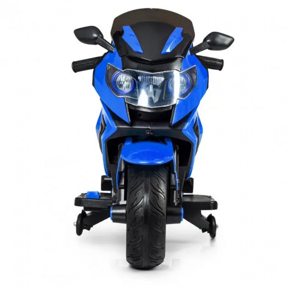 Детский электромотоцикл SPOKO SP-1600 мотоцикл на аккумуляторе для детей Синий Киев - изображение 3