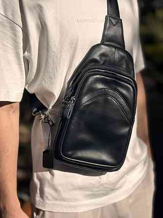 Сумка чоловіча Vintage 14477 Чорна Київ