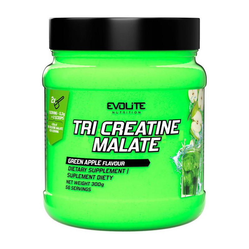 Tri Creatine Malate (300 g, green apple) Луцк - изображение 1