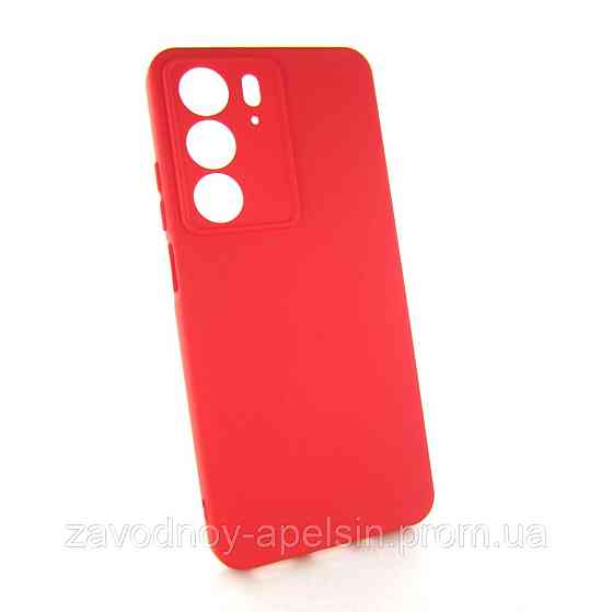 Realme C75 Чехол силиконовый Защита камеры (красный) Одесса