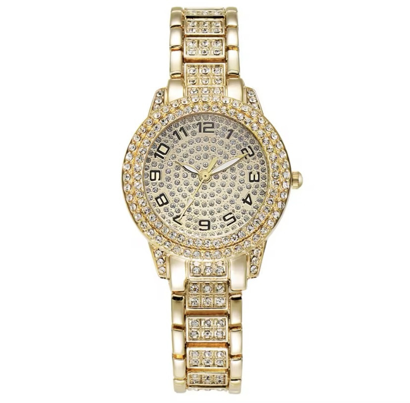 Подарочный набор для девушек наручные часы кольцо браслет ожерелье серьги в подарочной коробки золотой Киев - изображение 10