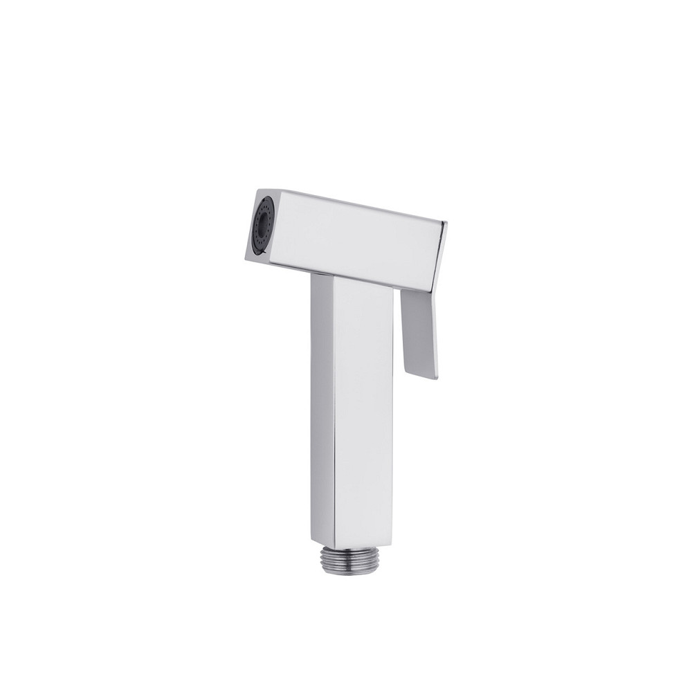 Смеситель с гигиеническим душем Kroner KRP Edelstahl Kubus - CHR052 Киев - изображение 5