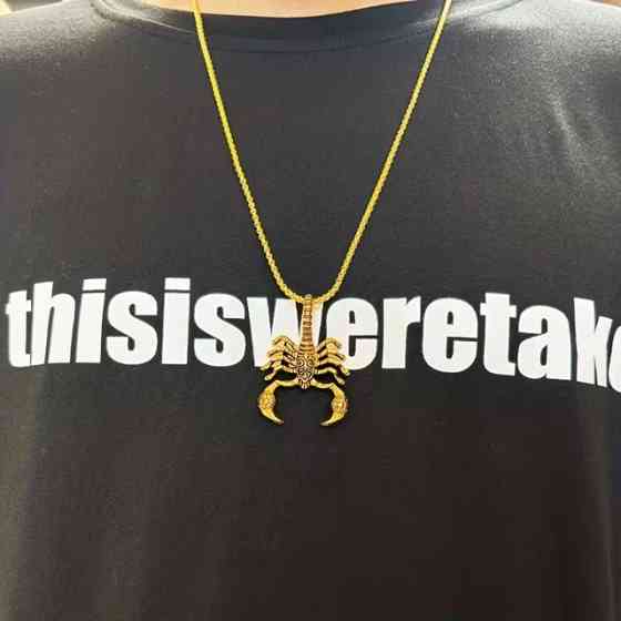 Ожерелье-подвеска Скорпион Киев