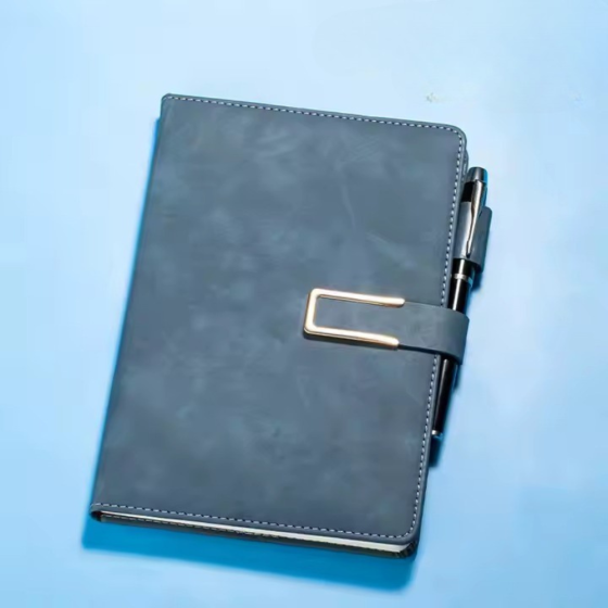 Ежедневник,планер блокнот с ручкой, 100 листов, формат А5,записная книжка,планер в мягкой обложке,синий Каменец-Подольский