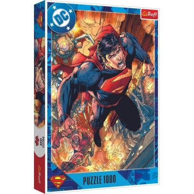 Пазл Trefl Superman Супермен в дії 1000 елементів (5900511109368) Вінниця - фото 1