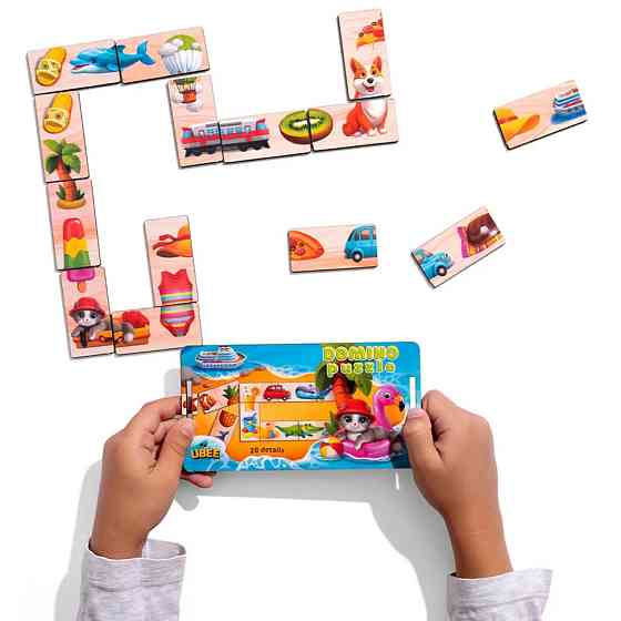 Дерев'яне доміно "Половинки" (ПСД266) PSD266 Вінниця