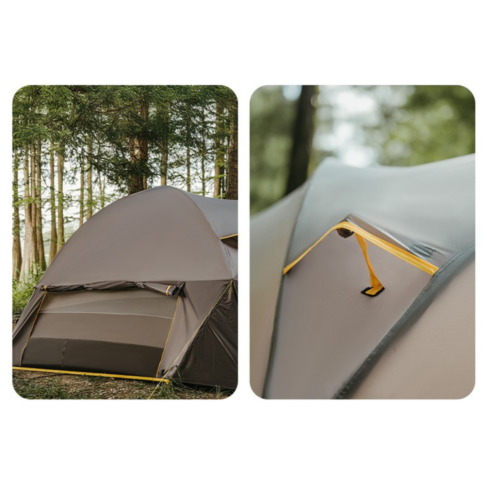 Палатка шестиместная Naturehike KOTA 6 CNK2450WS031 75D Светло-коричневый Винница - изображение 6