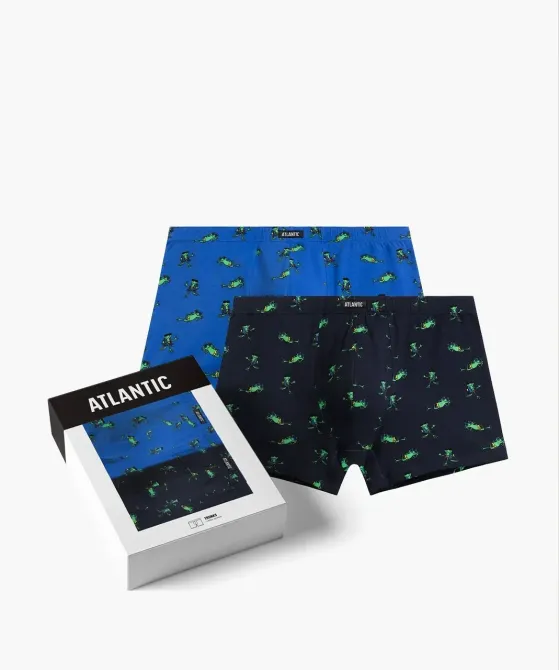 Чоловічі труси шорти Набір 2 шт. Atlantic 2MHH-006 M Київ - фото 1