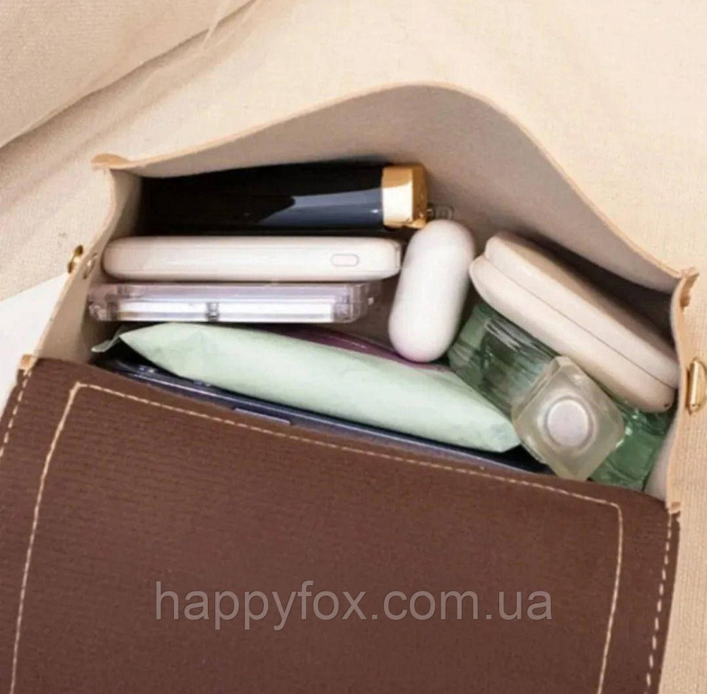 Супер модна та стильна жіноча сумка через плече з екошкіри. Львов - изображение 2