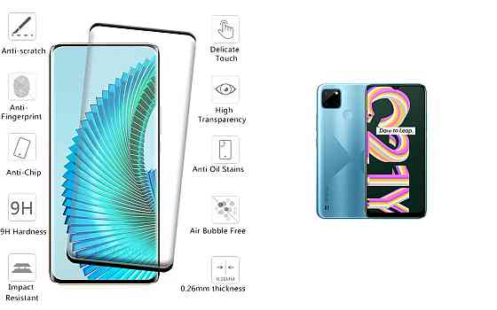 Захисне скло HyperGlass Pro для Realme C21, Realme C21Y – максимальна чутливість та захист Київ