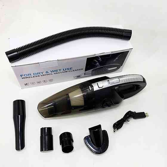 Пылесос для очистки автомобиля, Мощный ручной пылесос с контейнером Автомобильный безпроводной DO-15 Ивано-Франковск