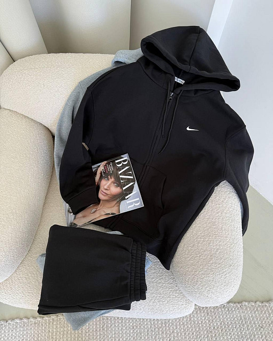 Жіночий повсякденний теплий костюм з трьохнитки на флісі Одеса - фото 1