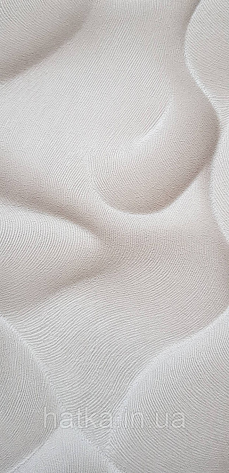 Обои виниловые на флизелине Sintra Adria метровые абстракция волны 3д структурные кофейные темно бежевые Киев - изображение 2