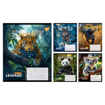 Зошит Yes The wild А5 96 аркушів лінія (767744) Вінниця - фото 1