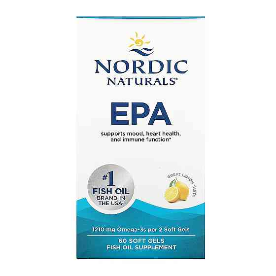 Омега 3 Nordic Naturals EPA  60 гел капс лимон Киев