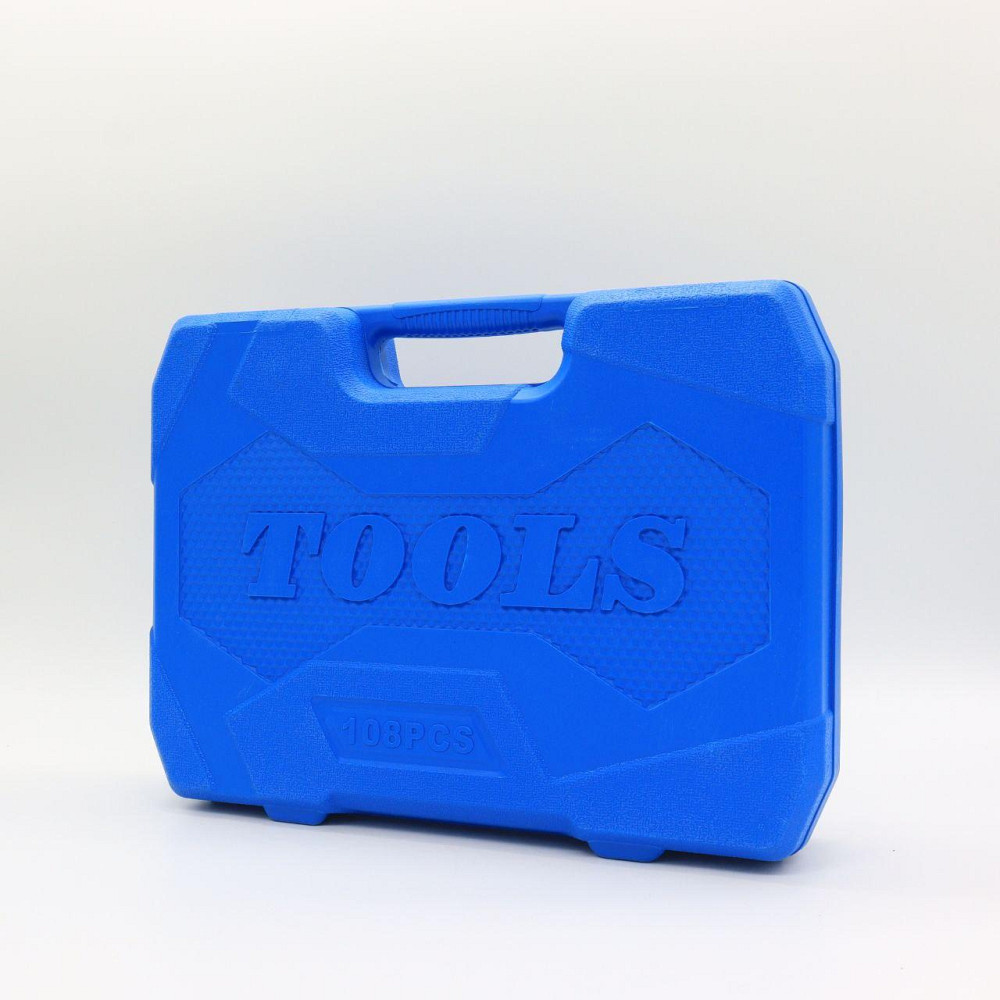 Універсальний набір інструментів 108 предметів у кейсі (1/4" та 1/2") / Набір торцевих головок та ключів Київ - фото 9