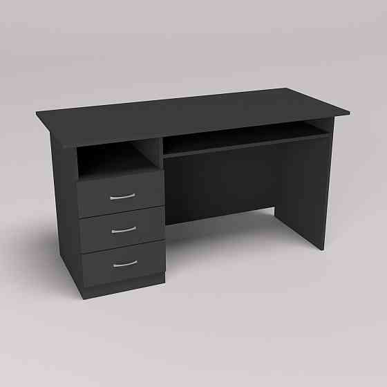 Стіл офісний ОСП-3, Антрацит, 1400/600/760 Львів