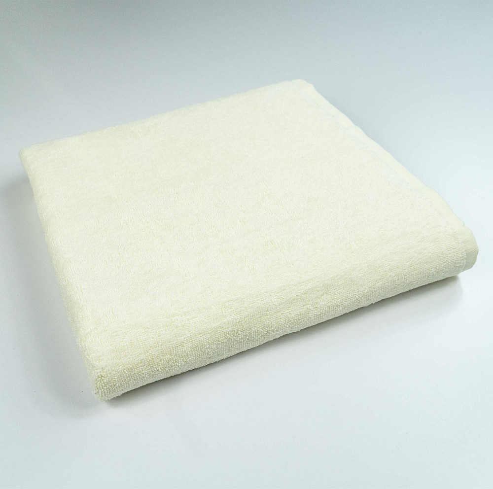 Набор махровых полотенец 2шт GM Textile 50х90см, 70х140см 400г/м2 (Молочный) Сумы - изображение 6