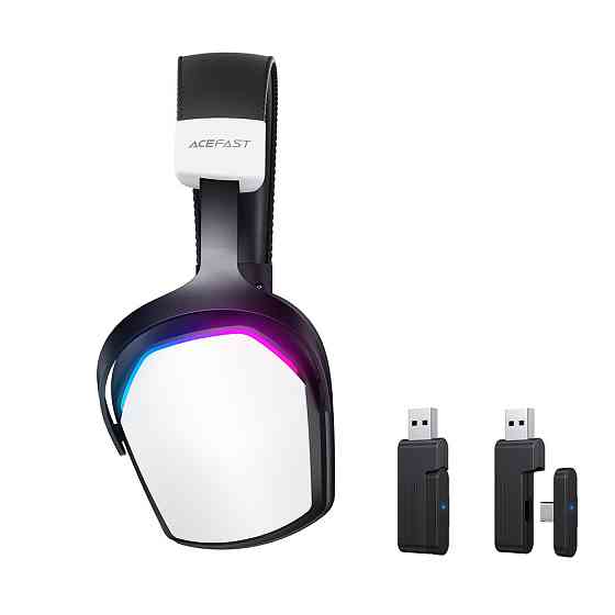 Бездротові накладні навушники ACEFAST H11 gaming wireless headset White Київ
