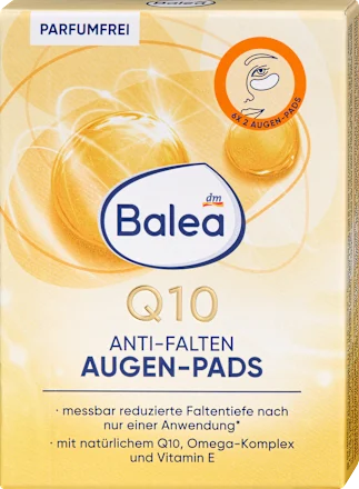 Balea Anti Falten Augeppads Q10 Балеа патчи для глаз от морщин Киев