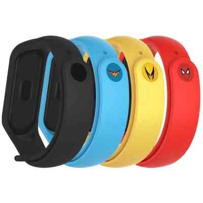 Ремінець до фітнес браслета Armorstandart комплект 4шт Xiaomi Mi Band 4/3 Superhero Edition (ARM77062) Вінниця