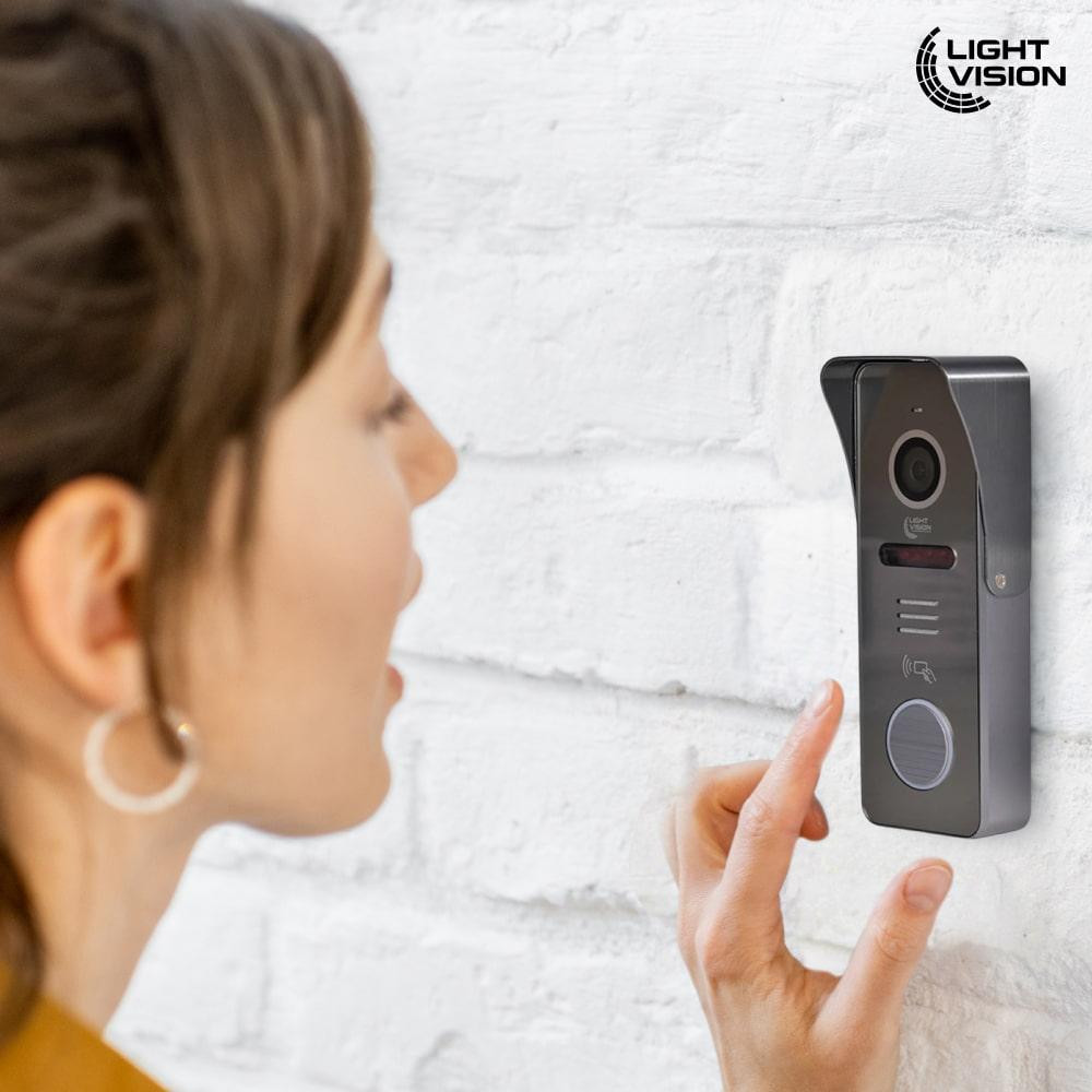 Відеопанель 2Mp Light Vision RIO FHD Grey (82-00216) Киев - изображение 5