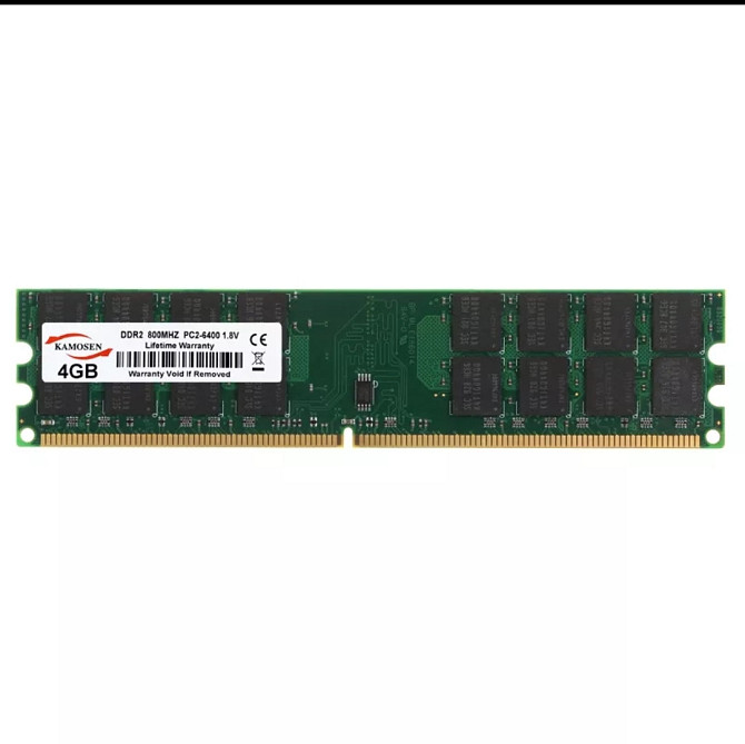 Оперативна пам'ять KAMOSEN 4GB DDR2 800MHZ PC2-6400 1.8V Київ - фото 3
