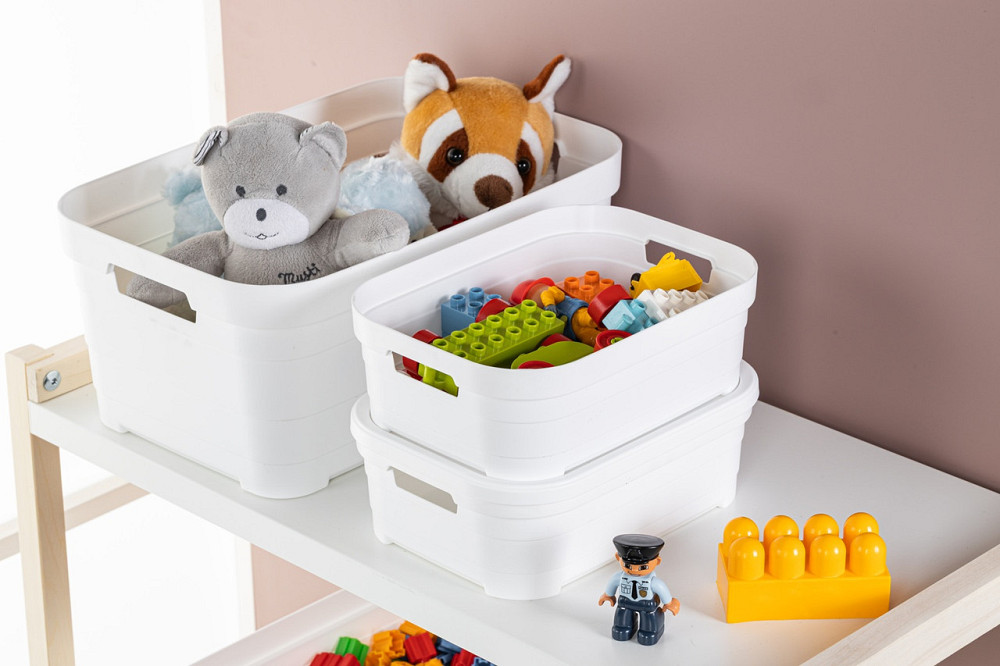 Кошик Idea Home 00643 Pyramid White 10.8 л (00643 White) (7180095) Киев - изображение 4