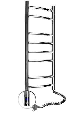 Рушникосушарка електрична NAVIN Камелія 360х800 права сенсор з таймером Київ